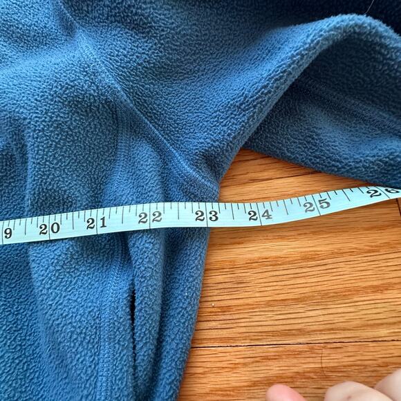 THE NORTH FACE x Men's Mock Neck 1/4 Zip Fleece Pullover Jacket Blue Size xl - Picture 2 of 6